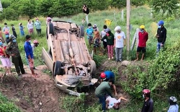 Điều tra nguyên nhân vụ ô tô lao xuống mương, tài xế tử vong ở Tây Ninh