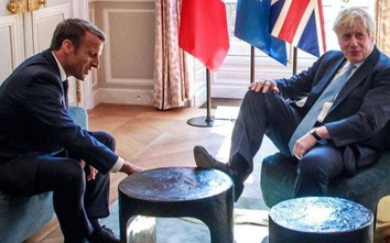 Tổng thống Pháp Macron cãi nhau với Thủ tướng Anh Johnson tại G7