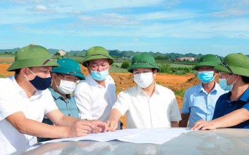 Chủ tịch tỉnh Ninh Bình "thúc" tiến độ GPMB cao tốc Mai Sơn - QL45
