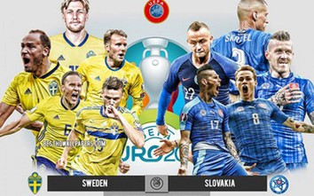 Link xem trực tiếp Thụy Điển vs Slovakia, bảng E EURO 2020