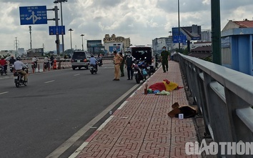 Người tử vong trên cầu Bình Lợi là tài xế Gojek, nhà nghèo