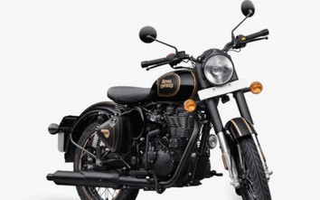 Mô tô cổ điển Royal Enfield Classic 500 Tribute Black, giá 165 triệu đồng