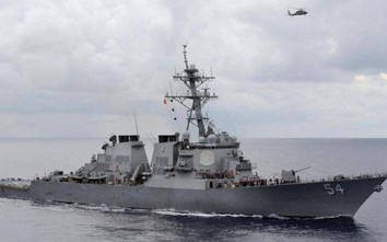 Tàu chiến Mỹ đi qua khu vực nhạy cảm giữa Đài Loan-Trung Quốc