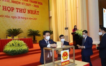 Ông Đỗ Minh Tuấn tái đắc cử Chủ tịch UBND tỉnh Thanh Hóa