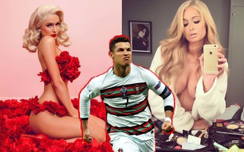 Ngắm đường cong nõn nà của "gái hư" Paris Hilton từng chê Ronaldo yếu đuối