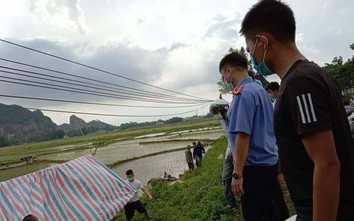 Hà Nội: Danh tính thanh niên tử vong bên chiếc xe máy dưới ruộng lúa