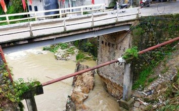 Hà Giang: Cấm phương tiện trên 2,5 tấn qua cầu Nậm Dịch