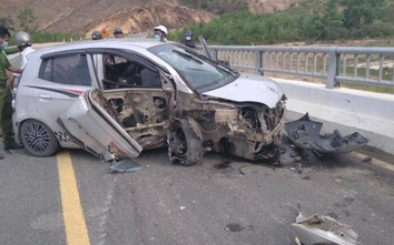 Quảng Nam: Kẻ cướp ô tô tự gây tai nạn trên đường chạy trốn