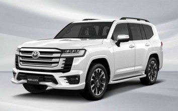 Toyota Land Cruiser 2022 vừa ra mắt đã "biến hình" với gói độ chính hãng