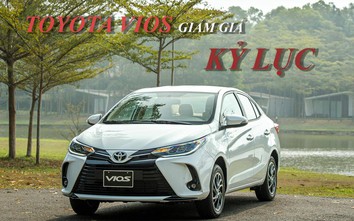 Giá xe Toyota Vios giảm sâu kỷ lục