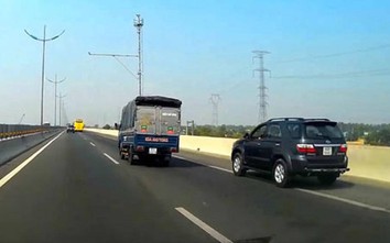 Đang lái xe tải trên cao tốc, nếu buồn ngủ có được đỗ xe ở làn khẩn cấp?
