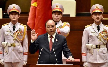 Video: Chủ tịch nước Nguyễn Xuân Phúc tuyên thệ