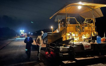 Ngày đêm thi công cao tốc Phan Thiết - Dầu Giây giữa "bão" dịch Covid-19