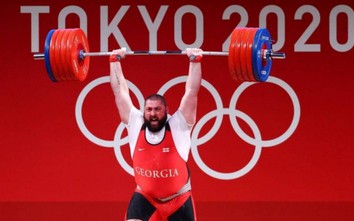 Olympic 2021: Đô cử nặng gần 2 tạ phá liền ba kỷ lục thế giới