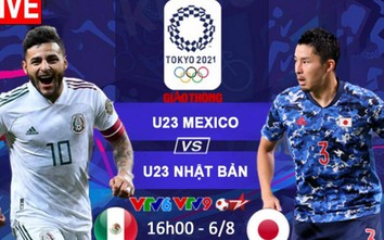 Link xem trực tiếp U23 Mexico vs U23 Nhật Bản 16h ngày 6/8, Olympic 2021