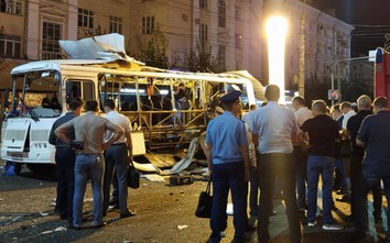 Nổ xe buýt bí ẩn ở Nga, 16 người thương vong