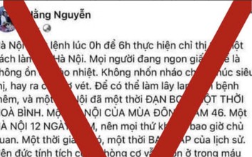 Phạt chủ tài khoản Facebook Hằng Nguyễn vì đăng tin gây ảnh hưởng xấu