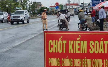 Thu tiền hụi không được, thanh niên dùng dao dọa chém cán bộ trực chốt