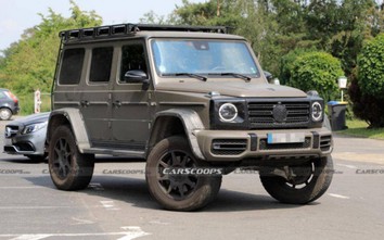 Mercedes-Benz G-Class 4x4 Squared lộ diện trước ngày ra mắt