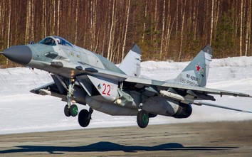 MiG-29 của Không quân Nga rơi khi đang bay huấn luyện, phi công tử nạn