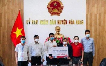 Tập đoàn BRG tiếp tục ủng hộ chính quyền và người dân Đà Nẵng