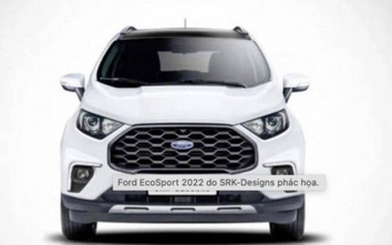 Ford EcoSport 2022 dự kiến ra mắt vào tháng 10/2021