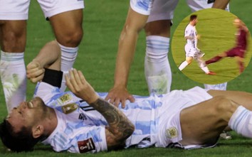 Rợn người pha bóng Messi suýt bị đạp gãy chân như Hùng Dũng