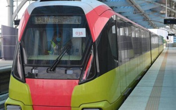 Dự án đường sắt đô thị Nhổn - ga Hà Nội sắp nhận đoàn tàu cuối cùng