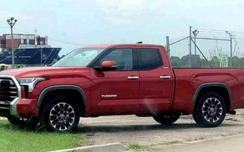 Lộ ảnh thực tế bán tải Toyota Tundra với ngoại thất mới