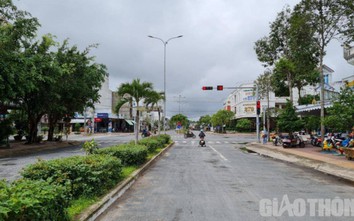 Huyện Phong Điền ở Cần Thơ giảm TNGT, hiệu quả khi lắp trụ đèn xanh