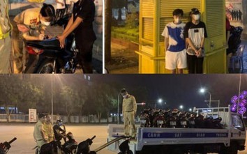 Nghệ An: Kịp thời chặn nhóm “quái xế” tụ tập gây mất ANTT đêm Trung thu