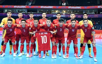 Dừng bước ở vòng 1/8 World Cup, tuyển futsal Việt Nam nhận thưởng "khủng"