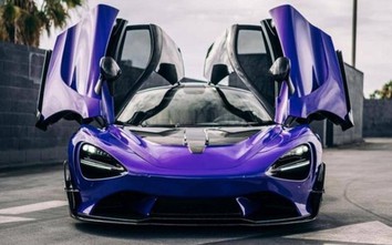 Chiêm ngưỡng siêu xe McLaren 720S khoác dàn áo cực độc