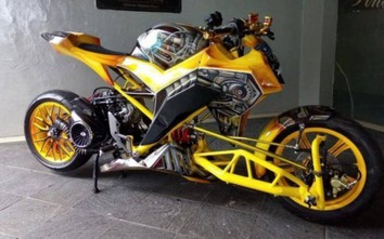 Honda Vario 125 hóa thân thành siêu robot Bumblebee