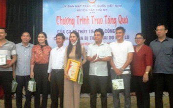 Bộ Công an phối hợp 7 tỉnh xác minh hoạt động từ thiện của ca sỹ Thủy Tiên