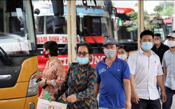 Hà Nội khởi động trở lại 7 tuyến xe khách liên tỉnh