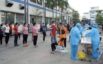 5 công nhân Quảng Ninh mắc Covid-19, test nhanh thêm nhiều người dương tính