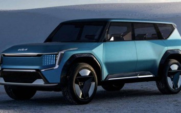 Cận cảnh Kia Concept EV9 có thể di chuyển tối đa 480km sau một lần sạc