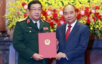 Thứ trưởng Bộ Quốc phòng Phạm Hoài Nam được thăng quân hàm Thượng tướng