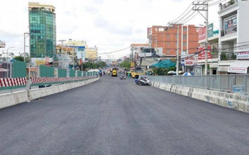 TP.HCM: Thông xe cầu Bưng nối quận Bình Tân - Tân Phú
