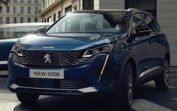 Giá lăn bánh Peugeot 5008 mới sau khi giảm 50% lệ phí trước bạ