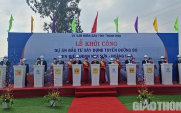 Khởi công tuyến đường bộ ven biển 2.242 tỷ đồng nối Nga Sơn - Hoằng Hóa