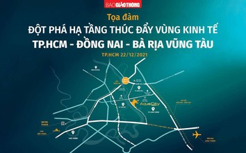 Tọa đàm: Đột phá hạ tầng phát triển kinh tế vùng TP.HCM - Đồng Nai - BRVT