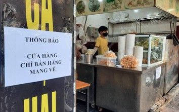 Hà Nội: Quận Cầu Giấy sẽ dừng bán hàng ăn uống tại chỗ