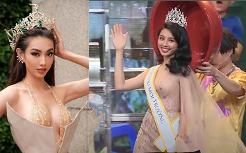 Video: Hoa hậu Thùy Tiên bị "hành lên bờ xuống ruộng" ở Táo Xuân