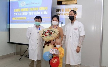Bệnh nhi thứ 20 được ghép tế bào gốc thành công tại Huế là em bé 2 tuổi