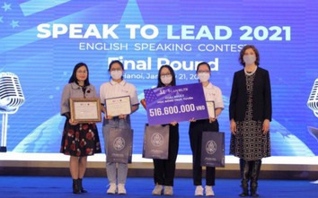 6 đội tranh tài cuộc thi hùng biện tiếng Anh “Speak to Lead”