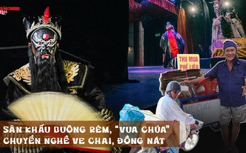 Khi nghệ sĩ cởi mũ: “Vua” đi phụ hồ, “tướng” chạy shipper