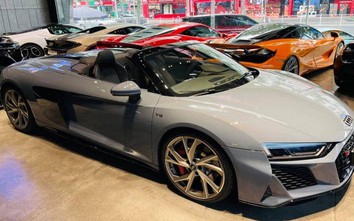 Siêu xe Audi R8 V10 Spyder 2021 đầu tiên về Việt Nam