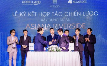 Gotec Land và Hòa Bình kí kết hợp tác xây dựng dự án Asiana Riverside